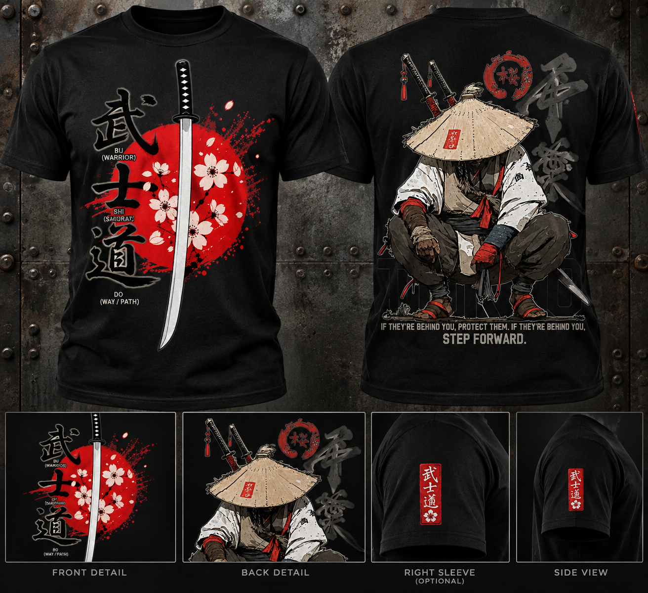Bushido warrior path shirt