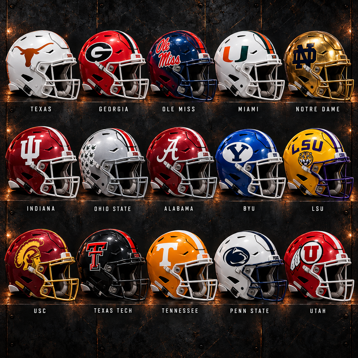 College Helmet Sheet