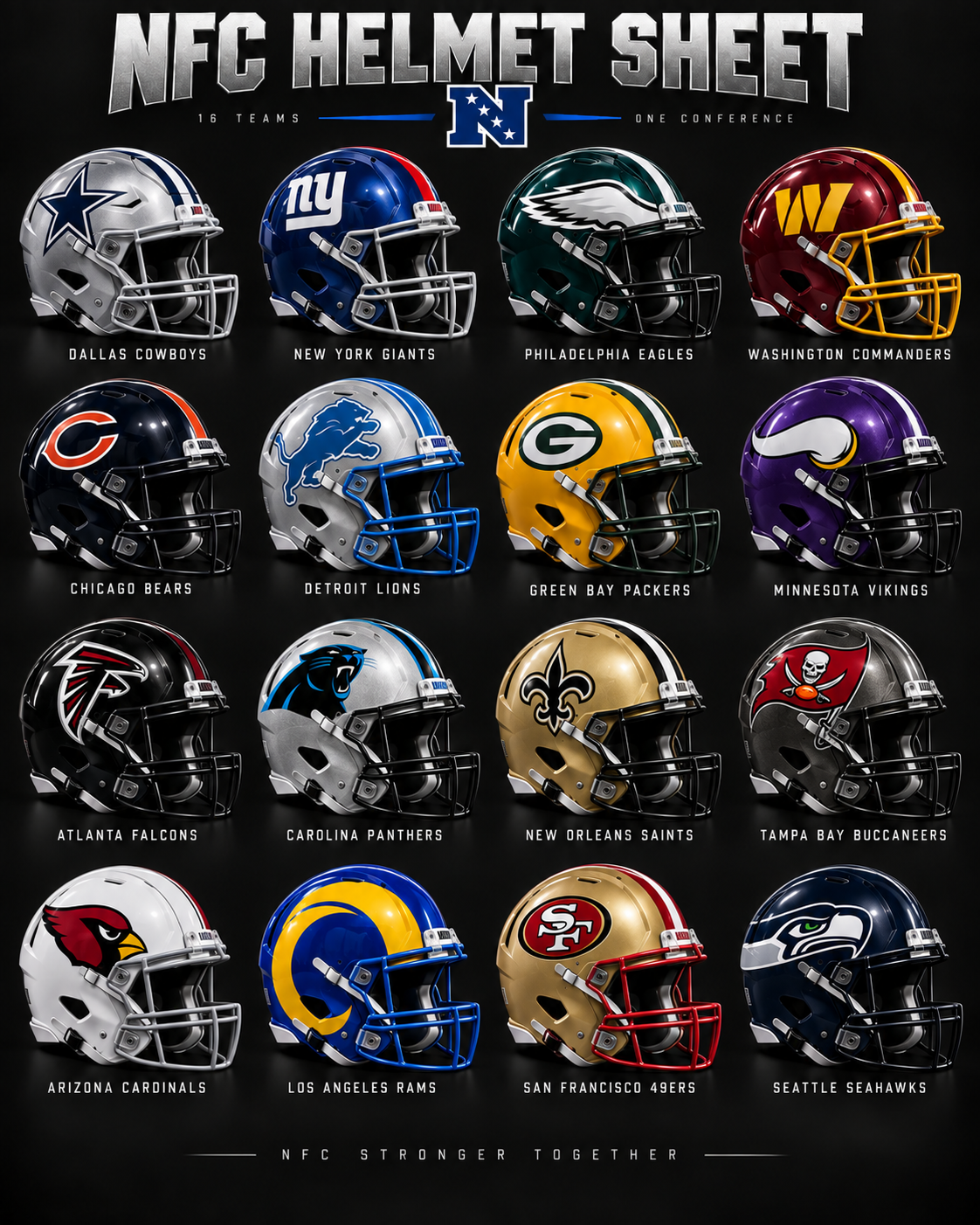 NFC Helmet Sheet